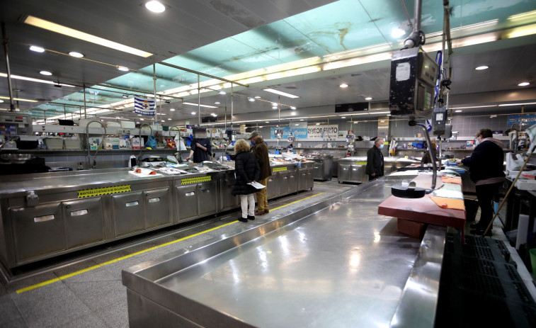 La pescadería tradicional tiene género menos en A Coruña