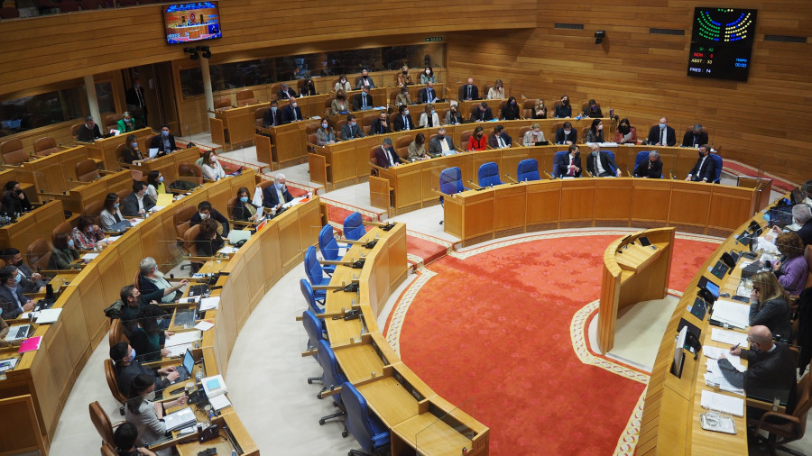 El Parlamento gallego insta al Gobierno a paralizar la reforma de autónomos