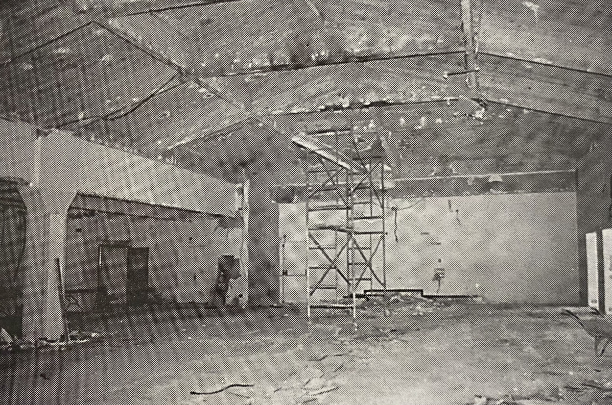 Remodelaciu00f3n del antiguo bingo del hotel Finisterre 1997