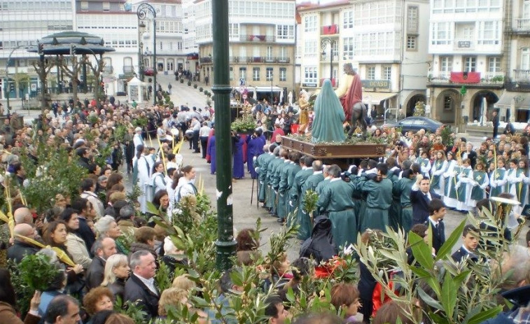 La Semana Santa de Betanzos vuelve a la calle tras dos años “sin imágenes”