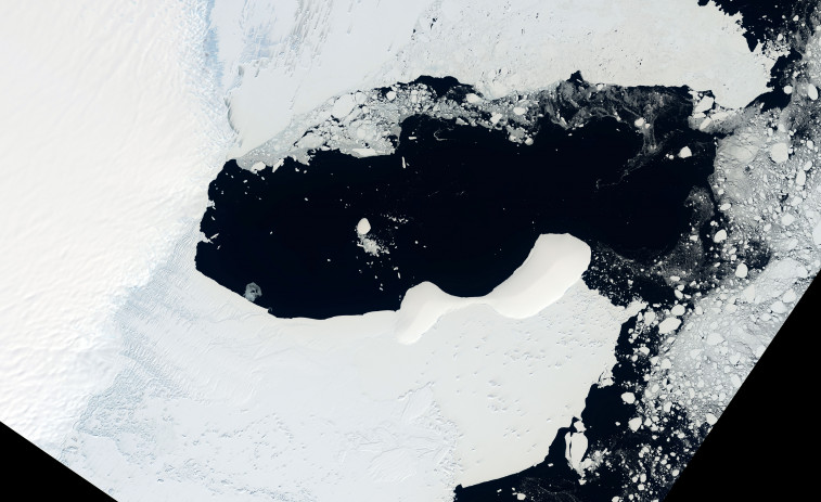 Una plataforma de hielo de más de 1.200 kilómetros cuadrados colapsa en la Antártida