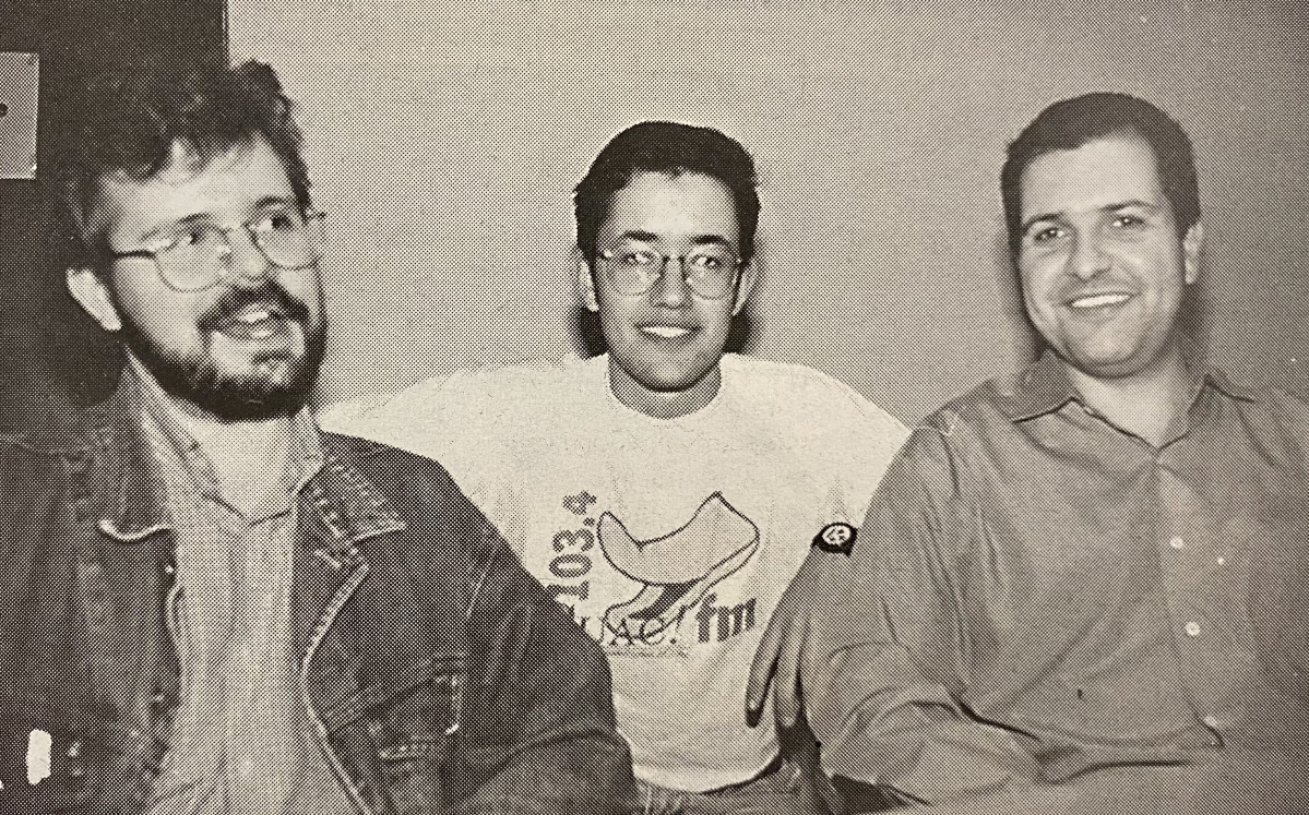 Mariano Fernu00e1ndez, Roberto Garea y Josu00e9 Manuel Vu00e1zquez CUAC FM 1997