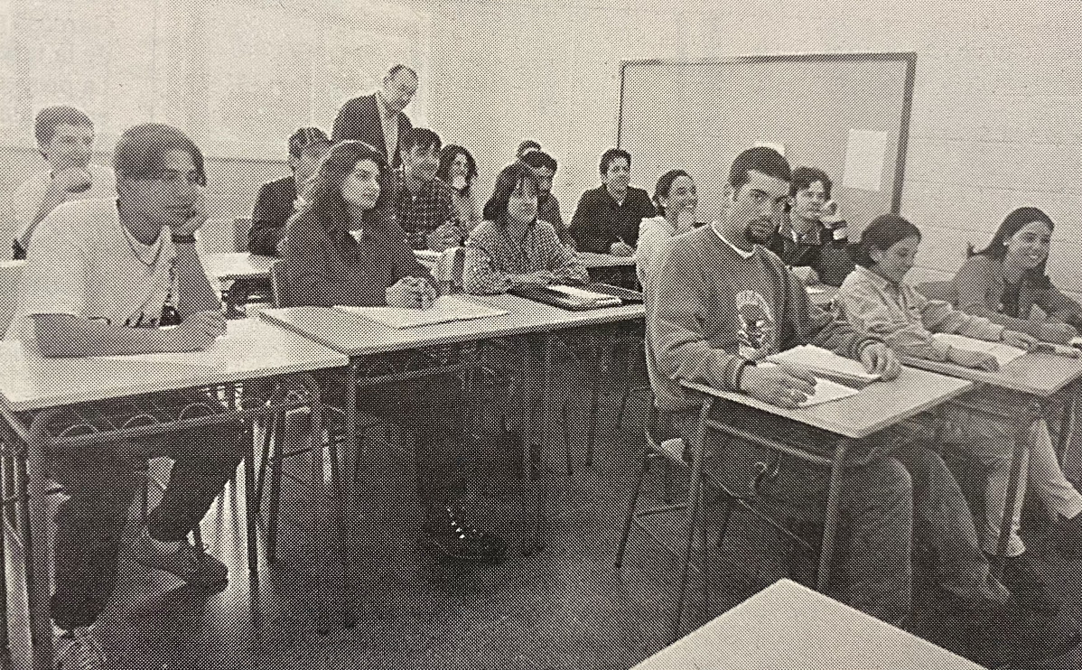 Alumnos sordos en Someso 1997
