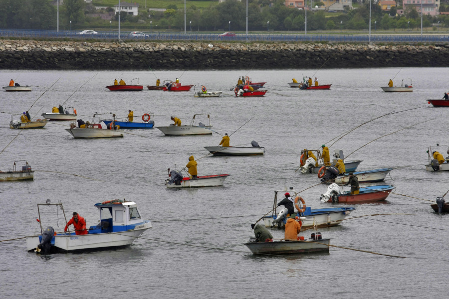 Mariscadores de la ría de O Burgo denuncian "lentitud" para cobrar las compensaciones por el dragado