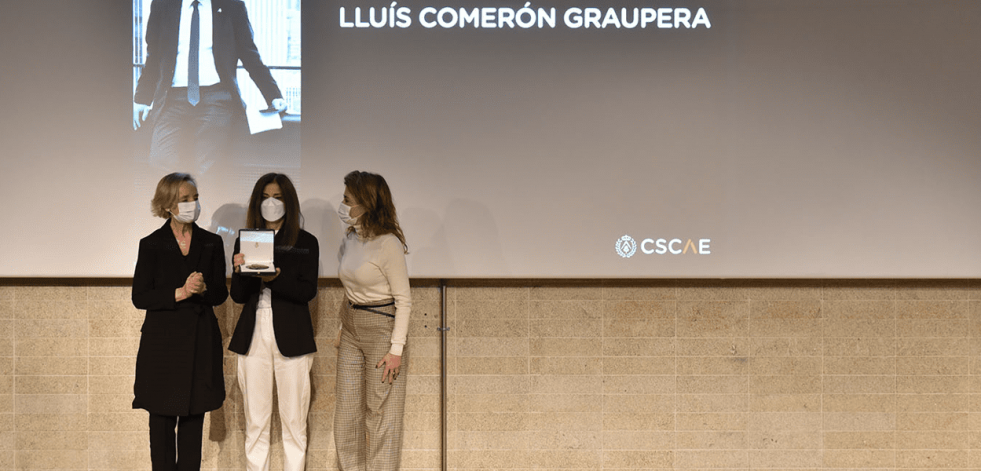 Lluís Comerón, Medalla de Oro de la Arquitectura