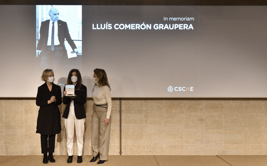 Lluís Comerón, Medalla de Oro de la Arquitectura
