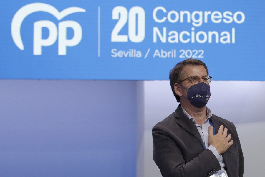 Los presidentes regionales del PP cierran filas con Feijóo exhibiendo "unidad" y sin acordarse de Casado