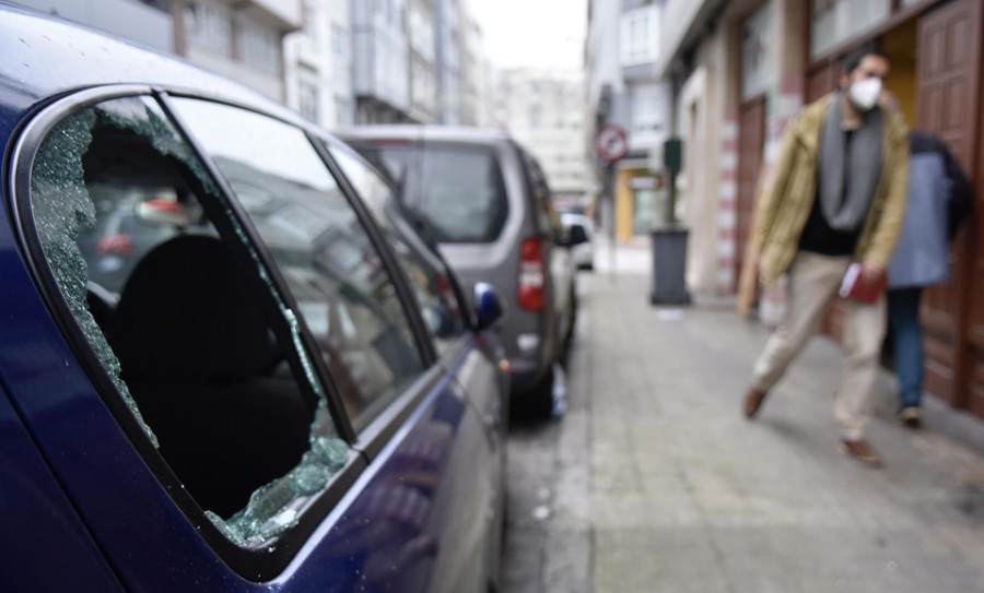 A Coruña es la ciudad gallega donde es más probable que roben en un coche