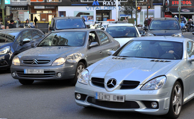 El número de vehículos matriculados en A Coruña es el mayor en doce años