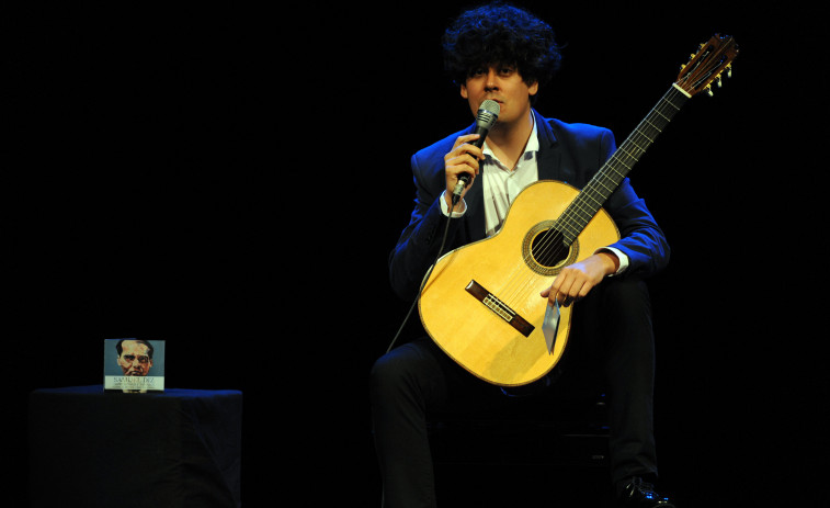El museo de Belas Artes acogerá el próximo domingo un concierto del guitarrista clásico Samuel Diz