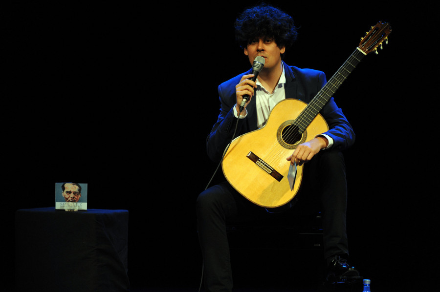 El museo de Belas Artes acogerá el próximo domingo un concierto del guitarrista clásico Samuel Diz