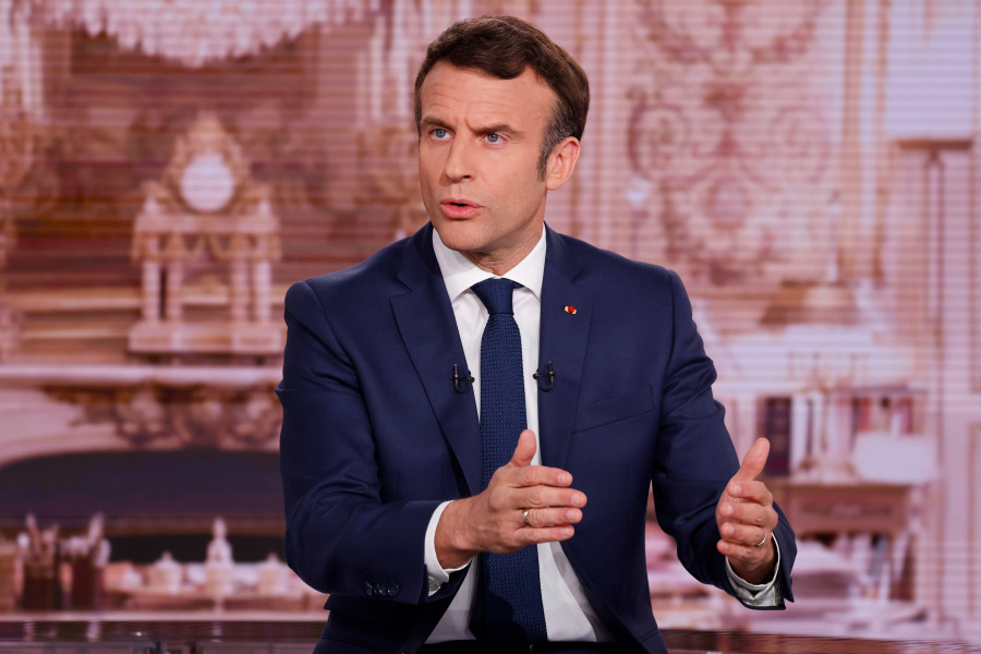 Macron llega a las urnas con un paro bajo y la economía recuperada de covid