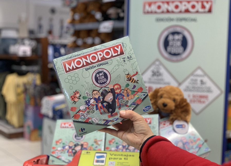 Carrefour lanza en A Coruña el primer Monopoly dedicado a la alimentación saludable