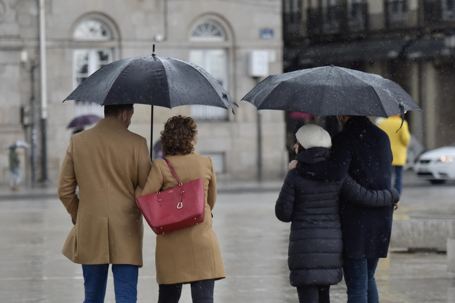 Galicia tendrá este jueves una jornada festiva con lluvias y tormentas