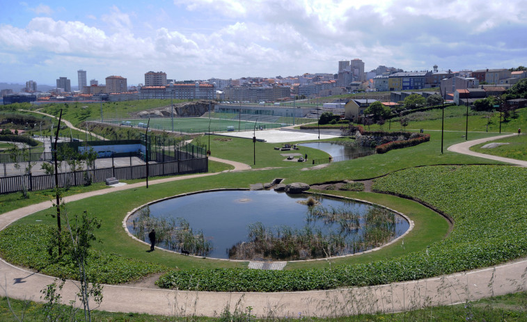 A Coruña supera ya el mínimo recomendado de metros cuadrados de zona verde por cada habitante