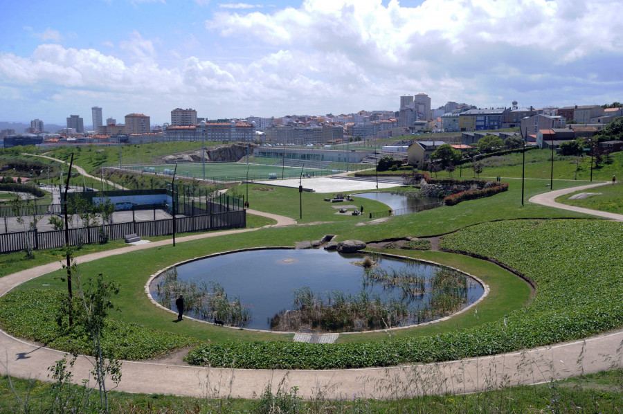 A Coruña supera ya el mínimo recomendado de metros cuadrados de zona verde por cada habitante