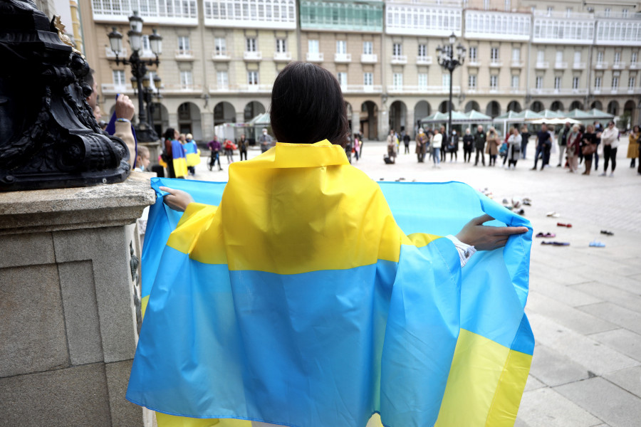 Galicia, un territorio con "empatía social" para un millar de ucranianos