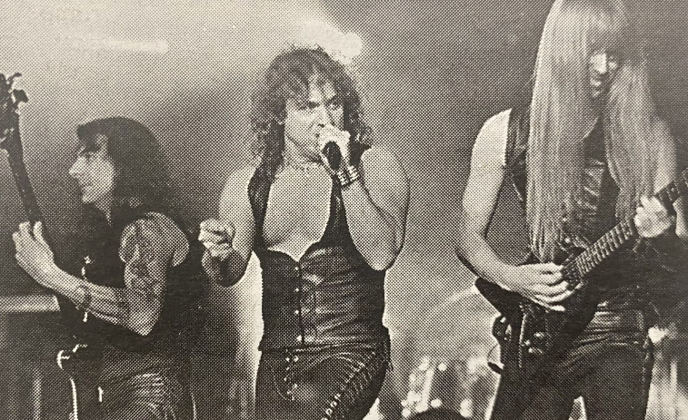 Hace 25 años: Manowar en el Coliseo y nuevo enlosado para la ronda de Outeiro