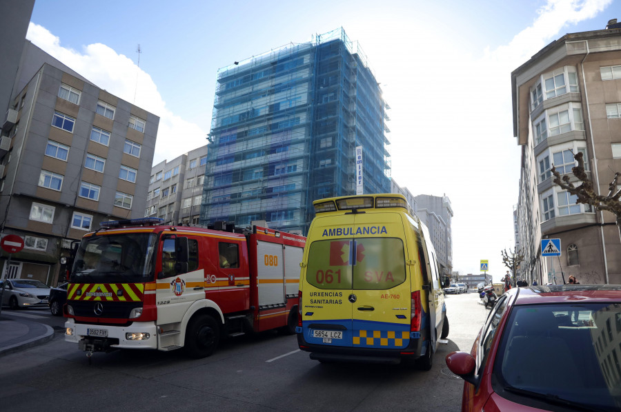 Hallan muerta a una persona en su casa de la calle Sinfónica de Galicia, en A Coruña