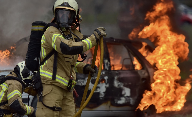 Los incendios se reducen cada año hasta constituir solo el 19% de las emergencias que atienden los Bomberos