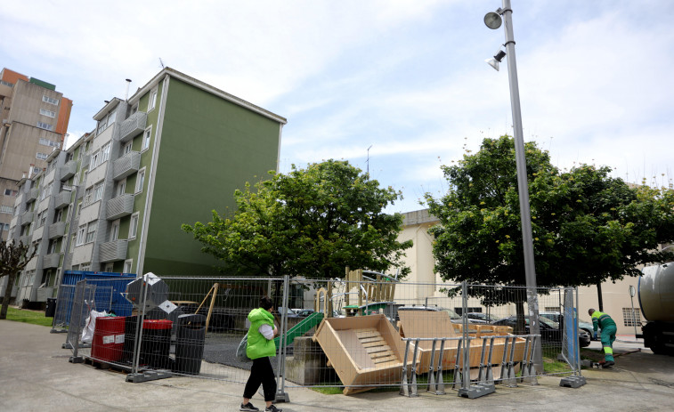 El Gobierno coruñés inicia la reforma del parque de San Jaime, que duplicará su superficie