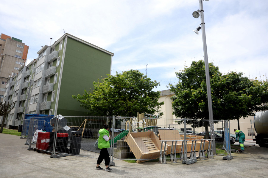 El Gobierno coruñés inicia la reforma del parque de San Jaime, que duplicará su superficie