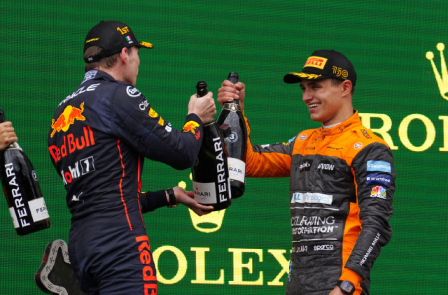 Verstappen gana en Imola por delante de 'Checo' en un mal día para Ferrari