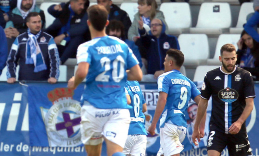 El Depor hace agua fuera de Riazor en la segunda vuelta