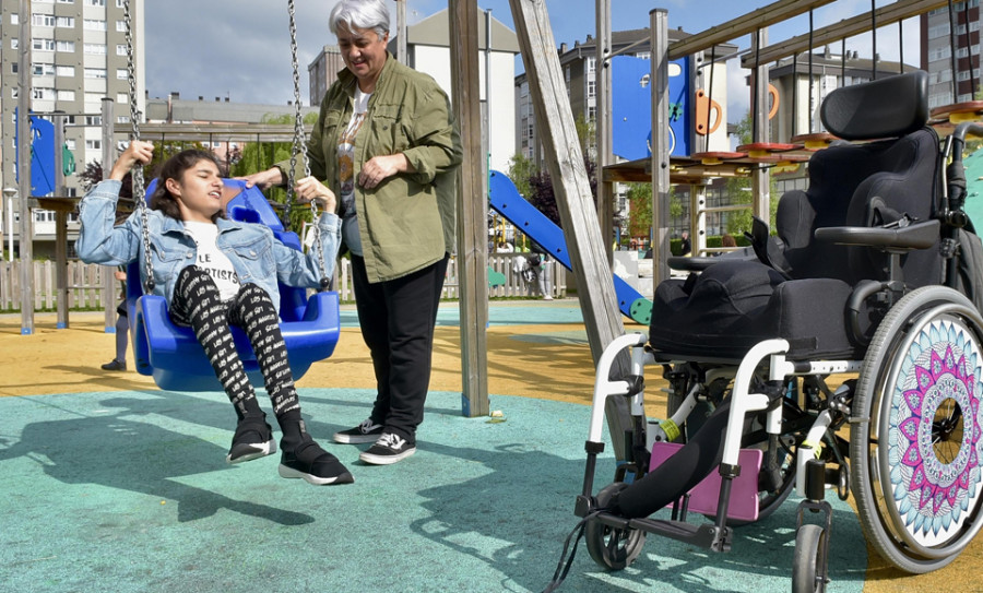 La odisea de Paula para poder divertirse en los parques locales