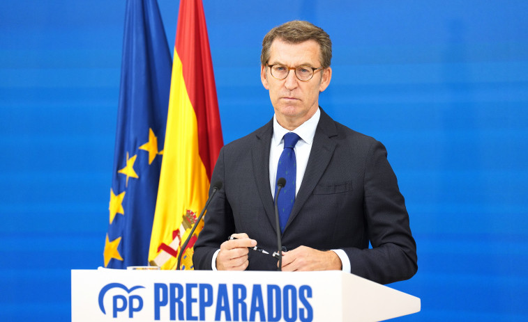 Feijóo hace guiños al nacionalismo en un punto crítico de la negociación de Sánchez