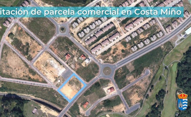 Licitan la parcela para un supermercado o centro comercial en Costa Miño