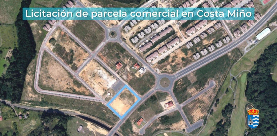 Licitan la parcela para un supermercado o centro comercial en Costa Miño