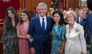La toma de posesión de Alfonso Rueda, en fotos