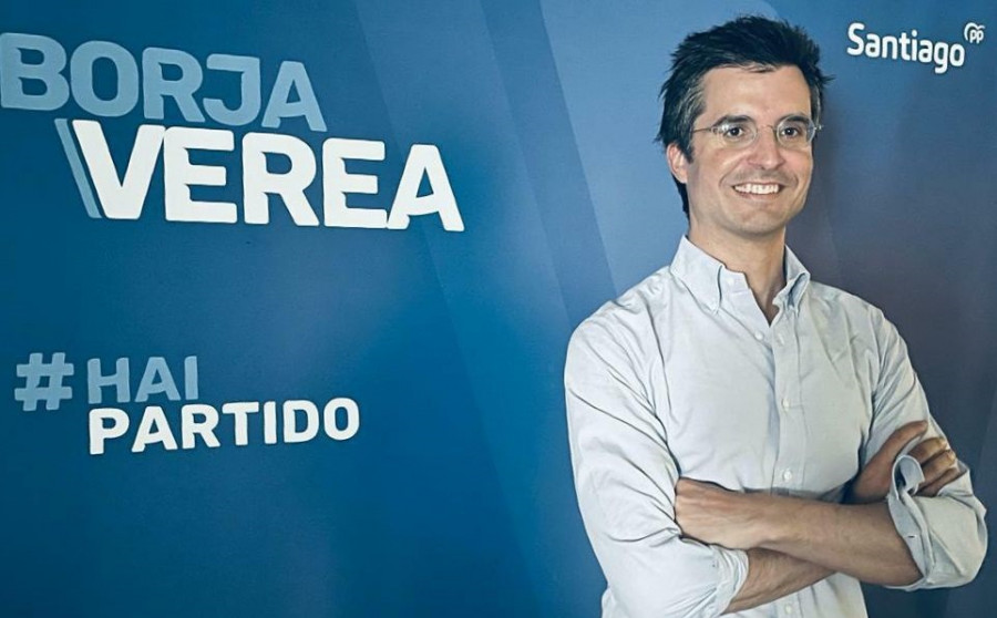 Borja Verea, nuevo presidente del PP de Santiago