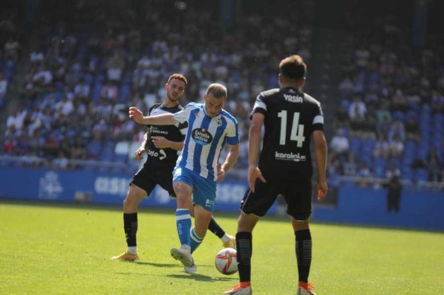 Álex Bergantiños: “Recordó al partido con el Extremadura que nos costó el descenso”