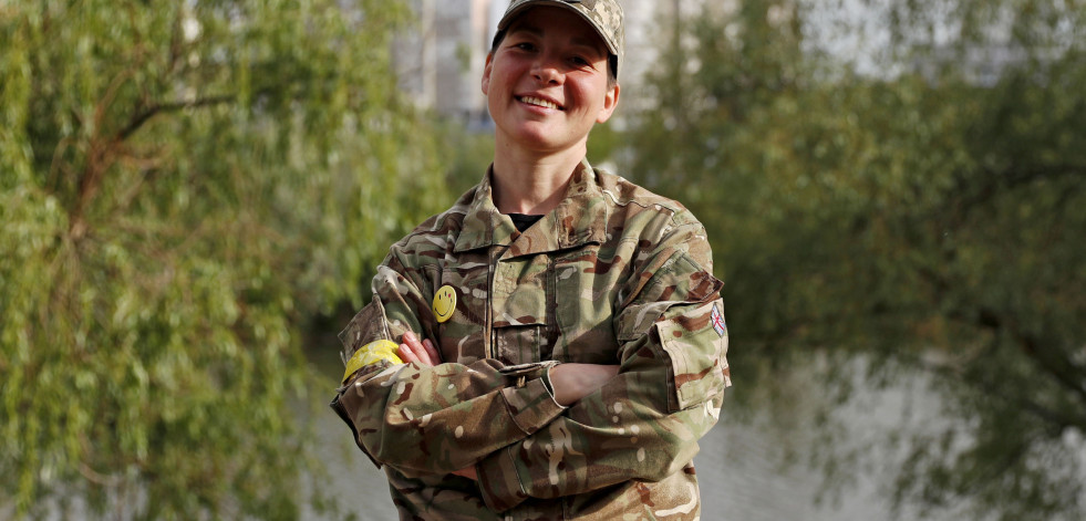 Tania, soldado feminista en Ucrania: 