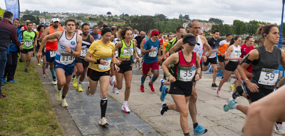 Más de medio millar de “runners” se unen a la Carreira pola Ría do Burgo