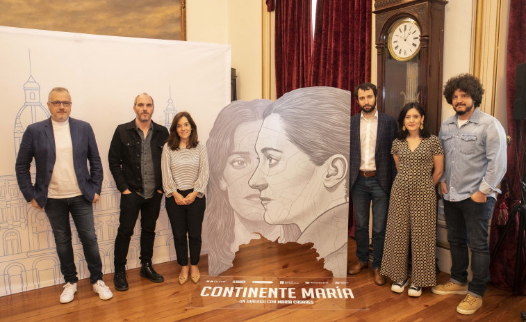 La obra de teatro homenaje a María Casares 'Continente María' se estrena este lunes en el Teatro Rosalía de A Coruña