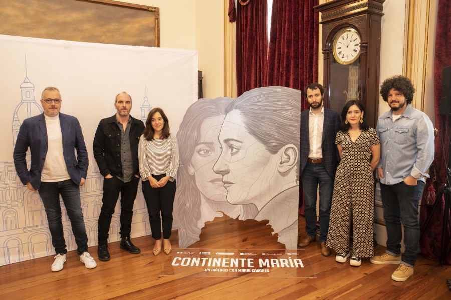 La obra de teatro homenaje a María Casares 'Continente María' se estrena este lunes en el Teatro Rosalía de A Coruña