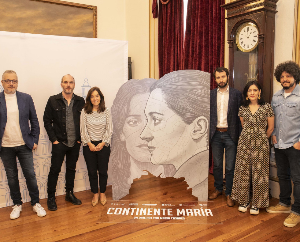 La alcaldesa de A Coruña, Inés Rey, ha presentado 'Continente María'