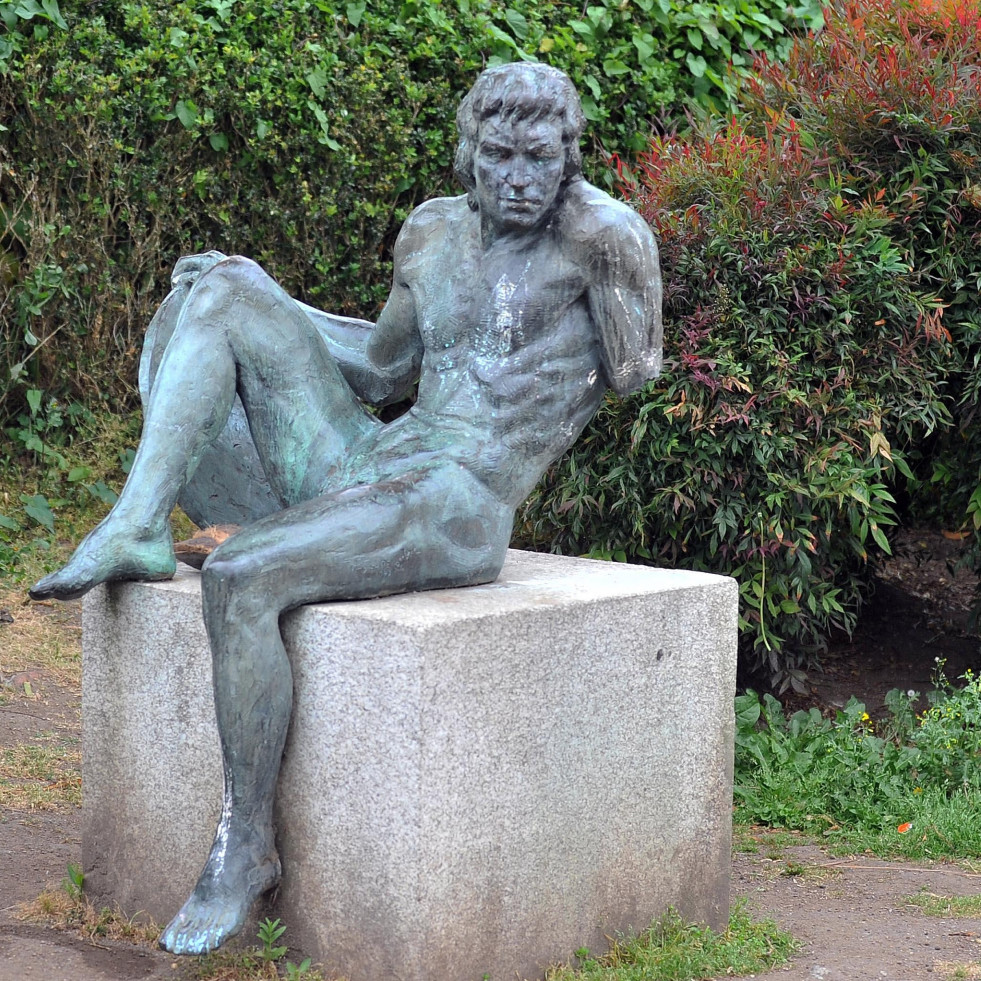 La estatua de Breogán en San Cristóbal recuperará su brazo