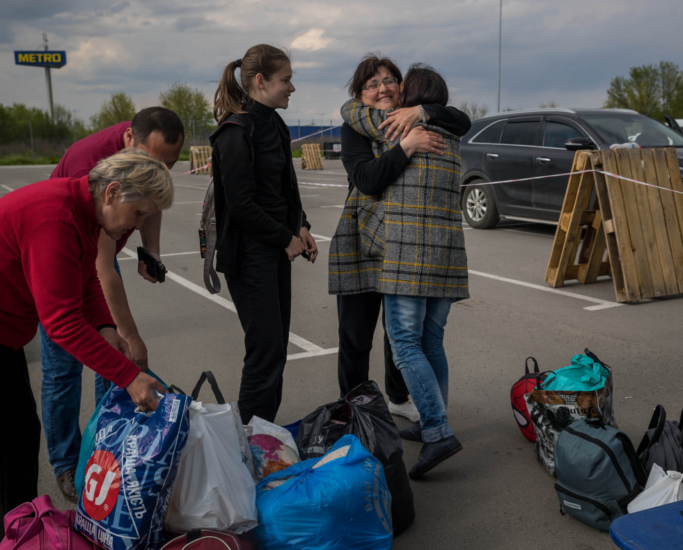 Refugiados ucranianos