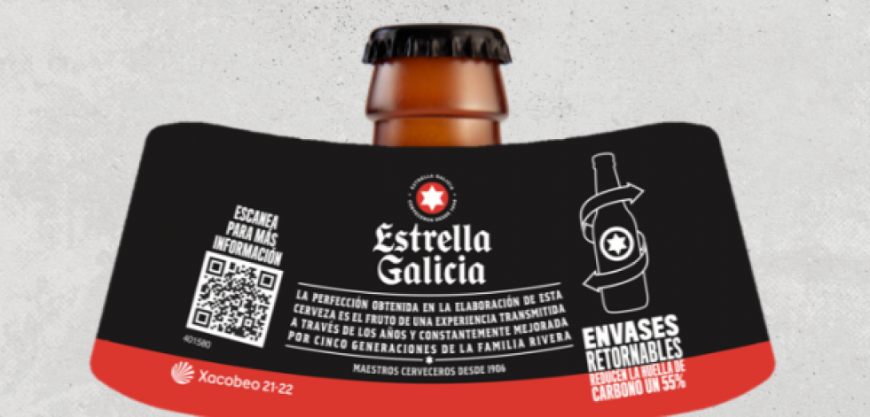 Estrella Galicia lanza una campaña para fomentar sus botellas retornables