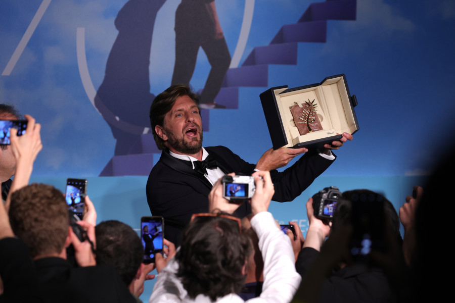 Ruben Östlund, Palma de Oro en Cannes con la sátira "Triangle of Sadness"