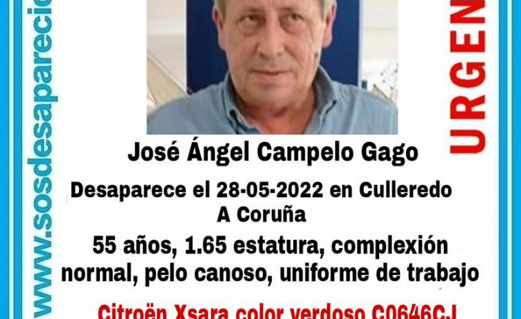 Localizado en buen estado el vecino de Culleredo que faltaba de su domicilio desde el 28 de mayo