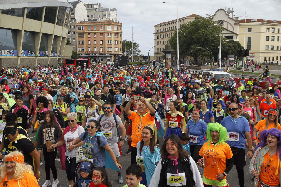 La carrera Runki obligará a cerrar el domingo el tráfico en varias calles del centro de A Coruña