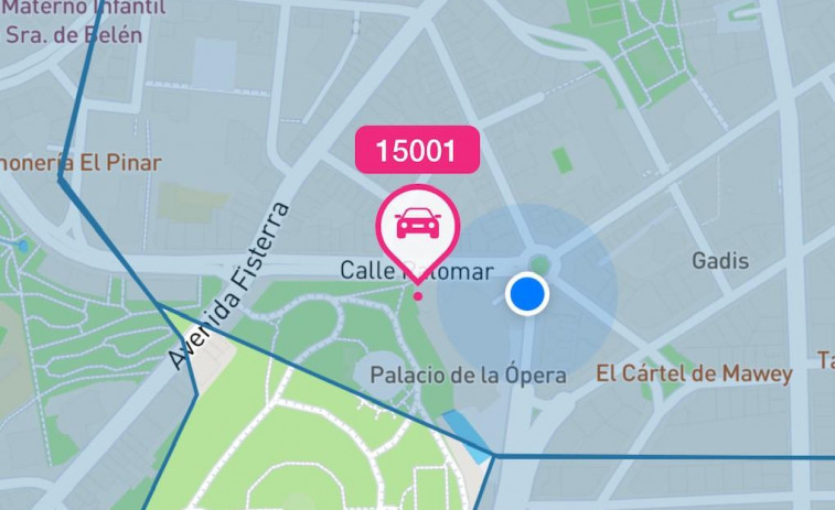 Easypark deja poco lugar a dudas para los usuarios del servicio de estacionamiento en A Coruña