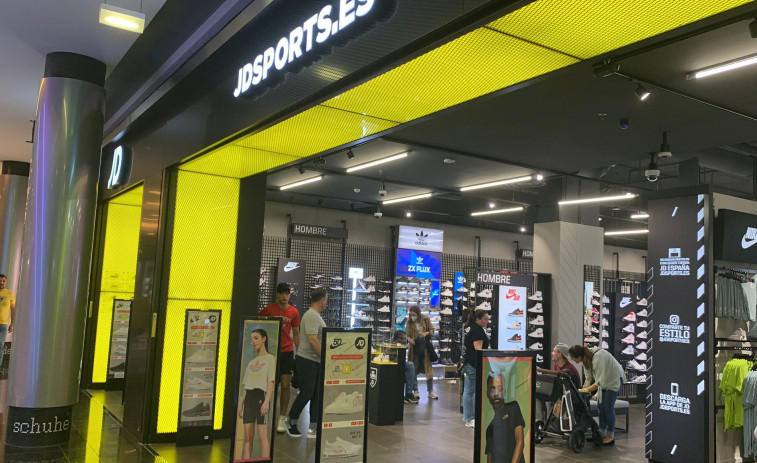 Así es la nueva tienda de JD Sports en A Coruña