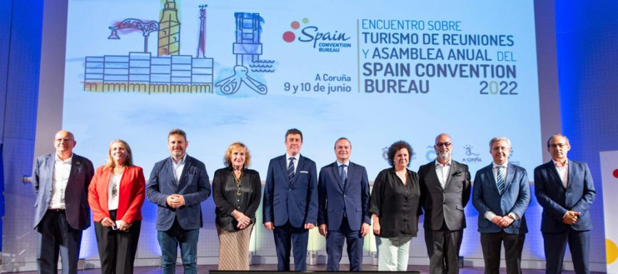 A Coruña, referente nacional del turismo de reuniones y congresos con la celebración de la  asamblea del  Spain  Convention Bureau