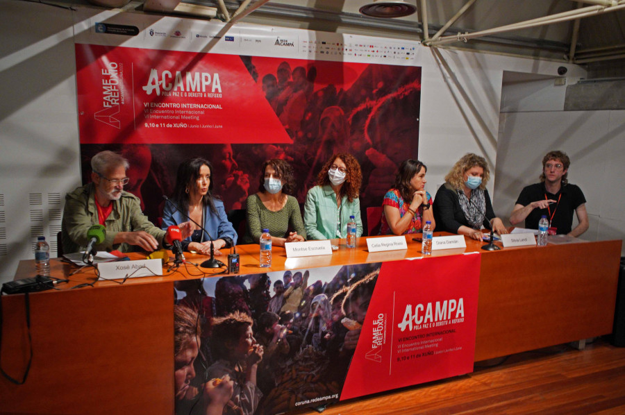El VI Encuentro Acampa por la Paz aborda en A Coruña la "pandemia del hambre" con coloquios y exposiciones